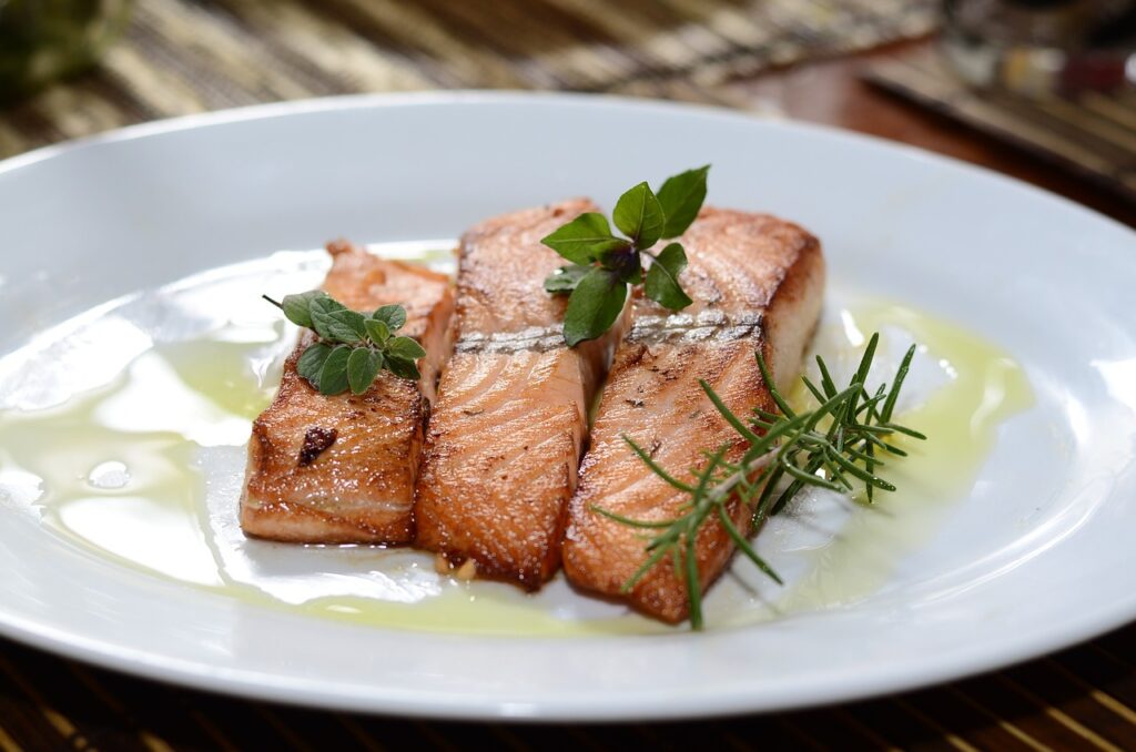 salmon, healthy fat, omega-3